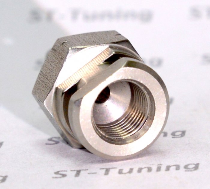 Фитинг мама M10*1 под прямой конус, обрезан D-03 нерж сталь, под опрессовку S758-03-31SFZ1 Goodridge
