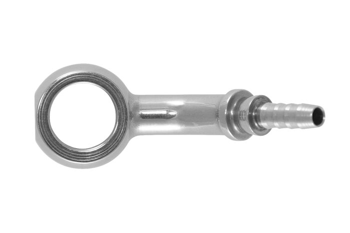 Фитинг banjo d10 mm, 45° D-03 нерж. сталь, под опрессовку S5094-03C, Goodridge