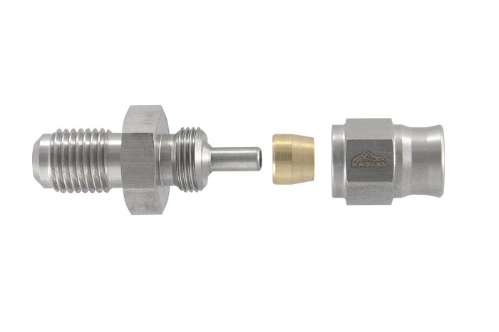 Фитинг папа M10*1 под прямой и обратный конус, D-03 сталь T03-46-M1ST BLACKROCK LAB