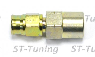 Фитинг мама M10*1 под прямой конус, под ключ 14mm D-03 сталь 6001-31Z1VW, Goodridge