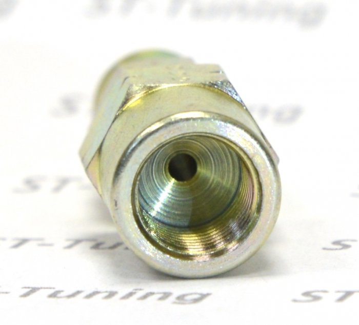 Фитинг мама M10*1 под прямой конус, под ключ 14mm D-03 сталь 6001-31Z1VW, Goodridge