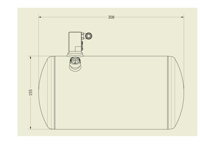 Система пожаротушения (FIA) LifeLine, Zero 2000 FIA 4.0L электрическая 106-001-002