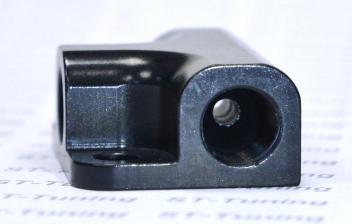 Тройник Goodridge М-М-М (M10x1-M10x1-M10x1) female прямой конус алюминий, 2205-31D