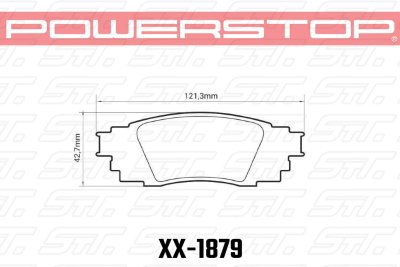 Колодки тормозные 23-1879 PowerStop Z23 задние TOYOTA CAMRY V70; LEXUS ES300h; RX