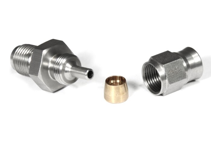 Фитинг папа M10*1,25 под прямой и обратный конус, D-03 сталь T03-46-M25ST BLACKROCK LAB