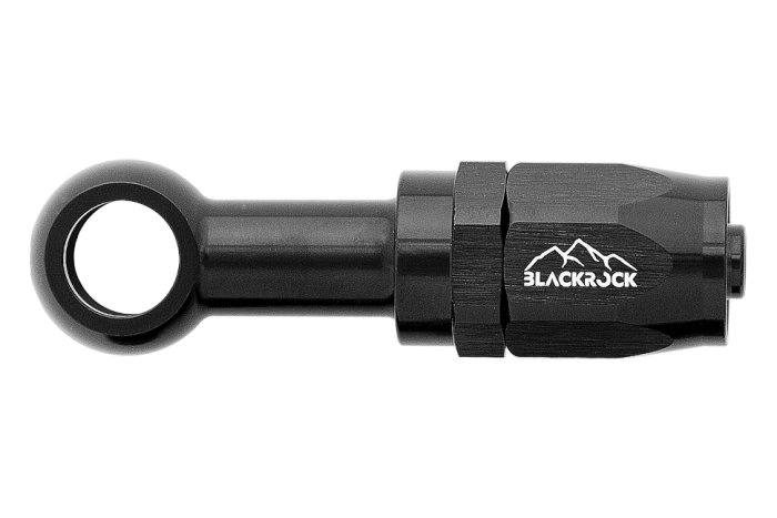 - 6 AN (6AN AN6) фитинг banjo d12,5 mm, BLACKROCK LAB B06-D12BK