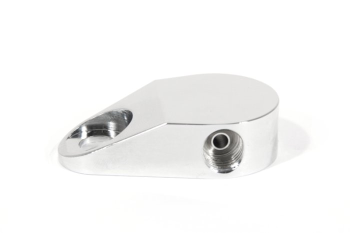 Тройник М AN03 - М AN03 - М AN03, обратный конус, хром, Goodridge MCHD-024