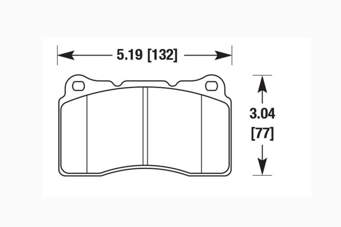 Колодки тормозные DP81210RP1 EBC RP-1 Lancer Evo V-X; SUBARU WRX STI; MEGAN RS