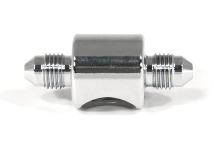 Соединитель тройник под датчик П AN03 - М NPT1/8X27 - П AN03,  хром, Goodridge MCHD-014