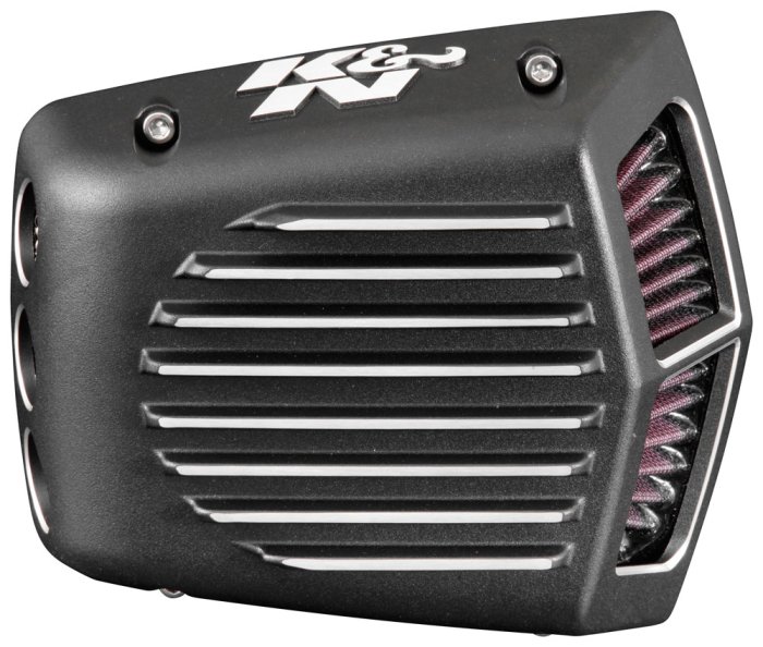 Фильтр нулевого сопротивления K&N RK-3951 STREET METAL INTAKE SYSTEM; SHAKER BLK H/D TOURING MODELS 