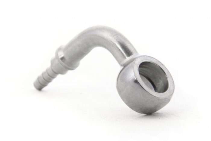 Фитинг banjo d10 mm, 90° D-03 сталь, под опрессовку S5099-03Z1, Goodridge