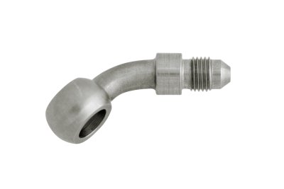 Адаптер banjo M10 mm - AN03, 45° нерж сталь, BLACKROCK LAB, 776-03-D1045SS