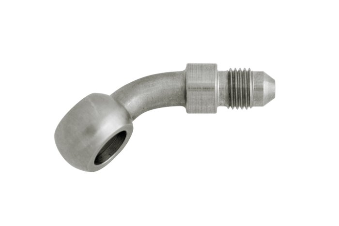 Адаптер banjo M10 mm - AN03, 45° нерж сталь, BLACKROCK LAB, 776-03-D1045SS