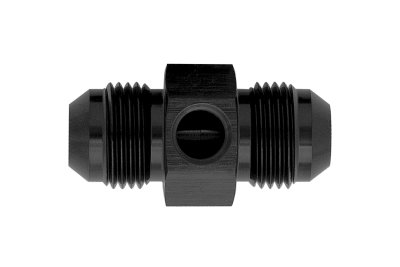 Адаптер под датчик NPT1/8&quot;, П AN6 - П AN6, алюминий, BLACKROCK LAB AN0606-18NPT2BK