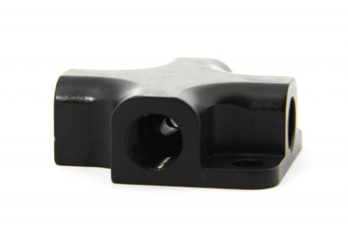 Соединитель четыре входа Goodridge М-М-М-М (M10x1   4 входа) female прямой конус алюминий, 2206-31D