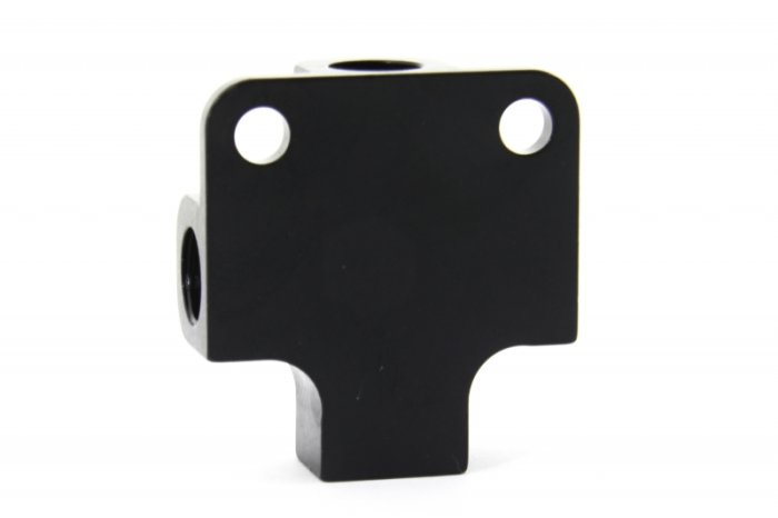 Соединитель четыре входа Goodridge М-М-М-М (M10x1   4 входа) female прямой конус алюминий, 2206-31D