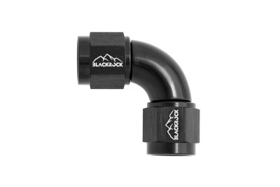 Адаптер М AN06 - М AN06, 90°, алюминий, BLACKROCK LAB, CP-9006BK
