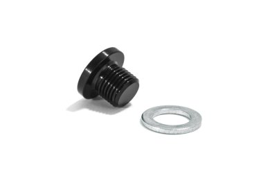 Заглушка (папа) M10 x 1.25 mm, алюминий, BLACKROCK LAB, AM814-M10125BK