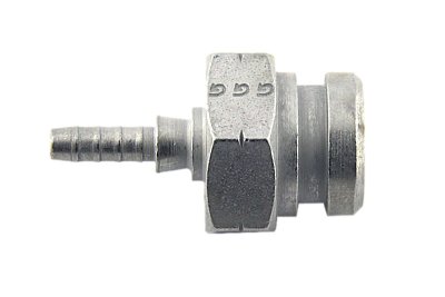 Фитинг мама M10*1.25 под обратный конус, под ключ 19mm D-03 нерж. сталь, под опрессовку S759-03-32Z1