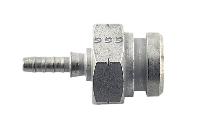 Фитинг мама M10*1.25 под обратный конус, под ключ 19mm D-03 нерж. сталь, под опрессовку S759-03-32Z1