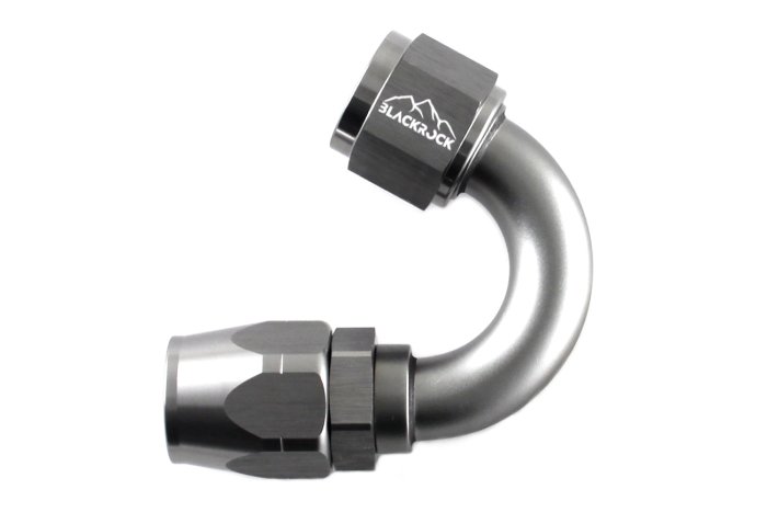 - 10 AN (10AN AN10) фитинг 150°, 20 серия Cutter Style, BLACKROCK LAB A10-150-2Ti