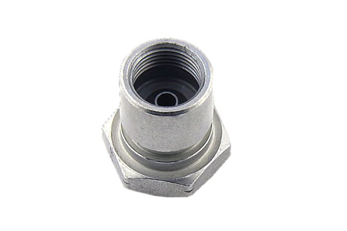 Фитинг мама M12*1 под обратный конус, отв. 2mm D-03 сталь, под опрессовку S759-03-M121SZ1 Goodridge