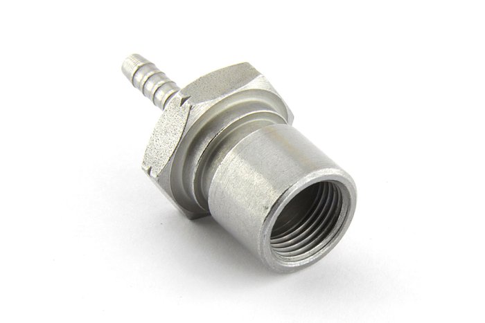 Фитинг мама M12*1 под обратный конус, отв. 2mm D-03 сталь, под опрессовку S759-03-M121SZ1 Goodridge