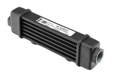 Радиатор масляный 204x63x40; ProLine Slimline SLM (M22x1,5 выход) Setrab, 53-10740, 141-06