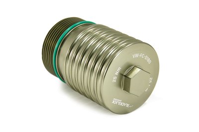 Крышка масляного фильтра алюминиевая BLACKROCK LAB VW-FC-0180; VAG Gen3 MQB 1.8T, 2.0T