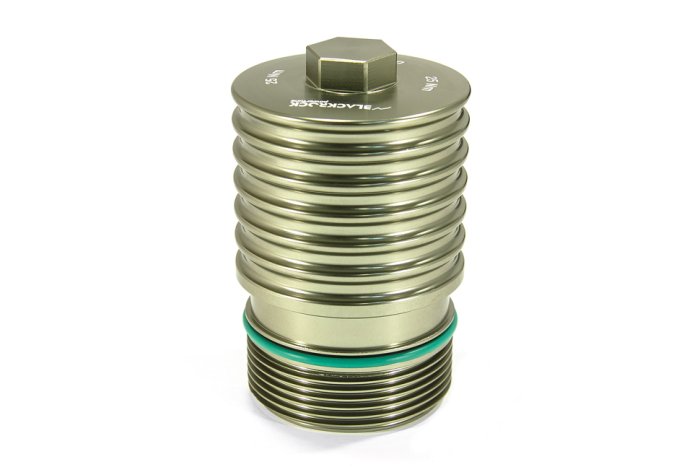 Крышка масляного фильтра алюминиевая BLACKROCK LAB VW-FC-0180; VAG Gen3 MQB 1.8T, 2.0T