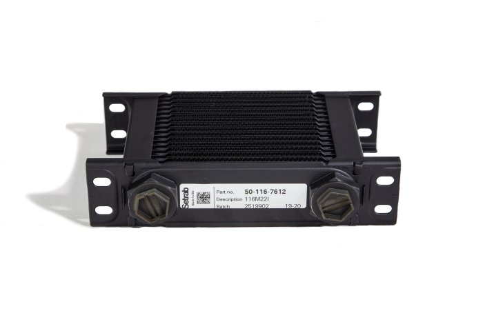 Радиатор масляный 16 рядов; 210 mm ширина; ProLine STD (M22x1,5 выход) Setrab, 50-116-7612