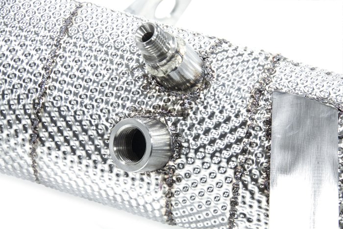 Приемная труба (даунпайп) термоэкран,без катализатора MB-DP-0139 BlackRock MB A45; A45S W177 2019->