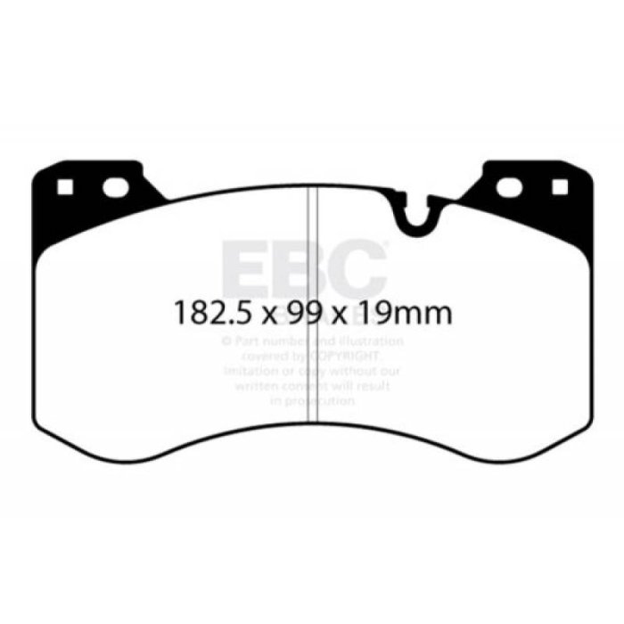 Колодки тормозные DP42454R EBC Yellowstuff передние M2 G87; M3 G80; M4 G82;