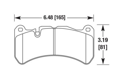 Колодки тормозные DP81591RPX EBC RP-X передние SUBARU; Maserati Levante; Alfa Romeo
