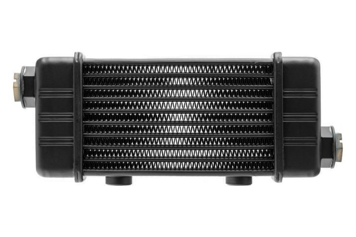 Радиатор масляный 211x99x40; ProLine Slimline SLM (M22x1,5 выход) Setrab, 53-10741, 141-10