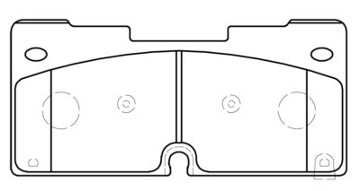 Колодки тормозные HB920Y.706 HAWK LTS Cadillac Escalade, Chevrolet Tahoe, Suburban, 2021-&gt;  ПЕРЕДНИЕ