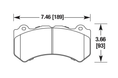 Колодки тормозные DP81939RPX EBC RP-X перед AUDI RS6 MK3 4F; RS7 4GA, AMG GL 63