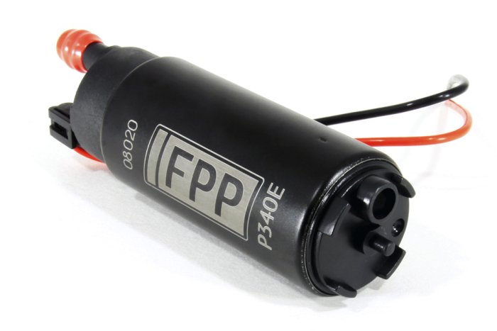 Бензонасос 340 л/ч, с установочным комплектом FPP P340E с керамической турбиной (замена AEM 50-1215)