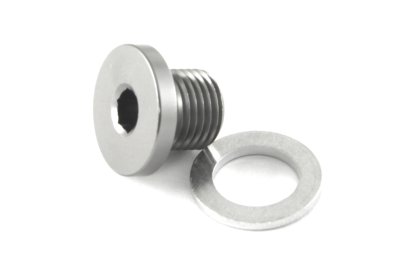 Заглушка (папа) M10 x 1.0 mm, алюминий, BLACKROCK LAB, AM814-M1010