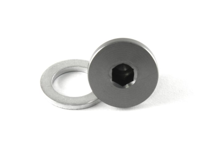 Заглушка (папа) M10 x 1.0 mm, алюминий, BLACKROCK LAB, AM814-M1010