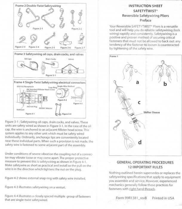 Плоскогубцы автоматические для скручивания контровочной проволоки РЕВЕРСИВНЫЕ Milbar 25W 15см (6")