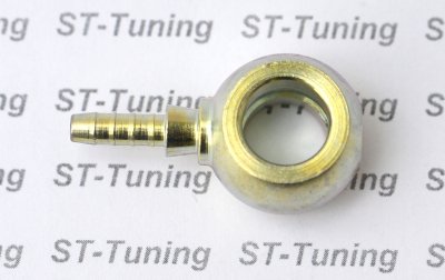 Фитинг banjo d10 mm, короткий D-03 сталь, под опрессовку S5091-03Z1, Goodridge