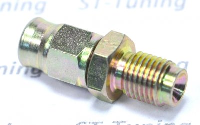 Фитинг папа AN-03 3/8Х24 под обратный конус, короткий D-03 сталь 440-03P, Goodridge
