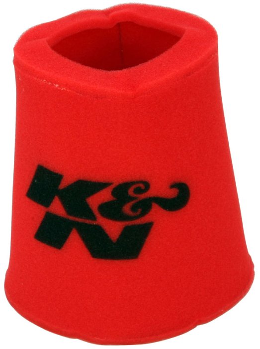 Чехол защитный красный, поролон K&N 25-0810 D=152-127MM / H=229MM