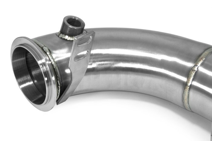 Приемная труба (даунпайп) BMW-DP-9563 BlackRock Lab BMW X5M F95, X6M F96 (S63) 2020-2021