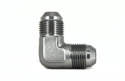 Адаптер П AN08 - П AN08, 90°, алюминий , BLACKROCK LAB, AN821-08Ti