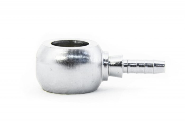 Фитинг banjo d10 mm, короткий D-03 хром, под опрессовку S5091-03CH, Goodridge