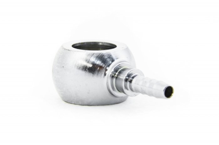 Фитинг banjo d10 mm, короткий D-03 хром, под опрессовку S5091-03CH, Goodridge