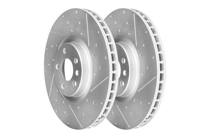 Тормозной диск EBR1642X PowerStop VOLVO XC90, XC60, S60 ПЕРЕДНИЙ 345mm