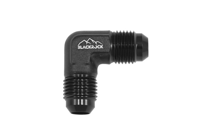 Адаптер П AN04 - П AN04, 90°, алюминий, BLACKROCK LAB, AN821-04BK
